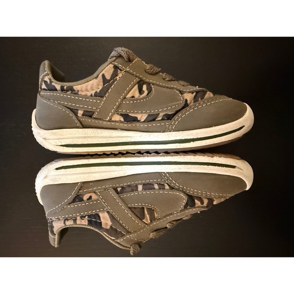 Panam de Mexico Kids Classic Camo Tennis Shoe Sneaker Little Boys Size 11 US‎ - Picture 7 of 9